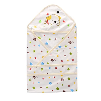 

Baby Swaddle Nursing Blanket Cotton Blend Summer Sleeping Bag Unisex Travel Thin Newborn Wrap Breathable Protection Soft Home