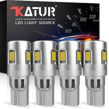 

4pcs W5W T10 LED Canbus Bulbs led Car Parking Lights Interior Lamps White For Ford Focus 1 2 3 Fiesta Mondeo Ecosport Kuga F-150