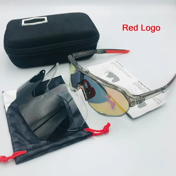 3 Lens Polarized 04 Спортивные солнцезащитные очки для езды на велосипеде, 2 линзы, Mtb, для гонок, шоссейного велосипеда, очки для велосипеда, мужские, женские,, велосипедные защитные очки - Цвет: 3 Lens Polarized 04
