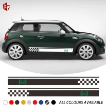 *#Best Price 2 Pcs 60th Anniversary Decal Car Door Side Stripes Sticker For MINI Cooper S F56 2014-On One JCW Car Styling Accessories *#Best Price 2 Pcs 60th Anniversary Decal Car Door Side Stripes Sticker For MINI Cooper S F56 2014-On One JCW Car Styling Accessories