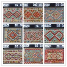 Коврики килим ручной работы список Геометрическая спальня турецкий молитва шерсть Вязание Ткань