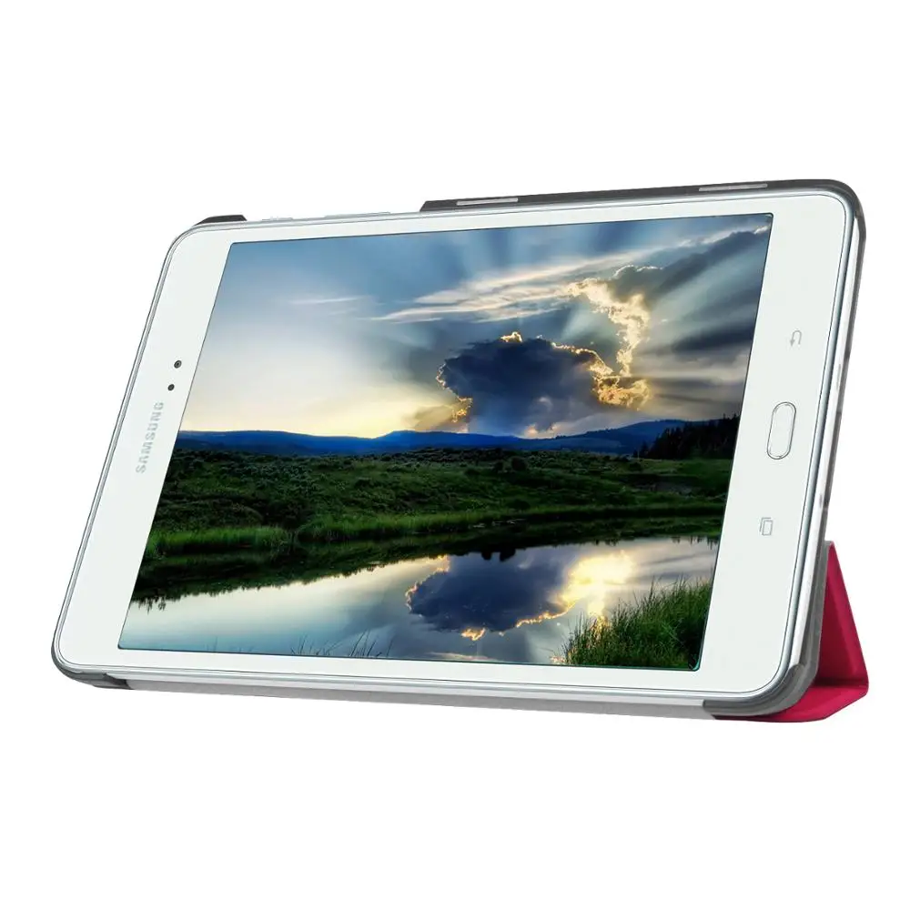 Case for Samsung Galaxy Tab S2 8.0 inch T710 T713 T715C T719C,Shell Trifold Stand Protect Cover with Auto Wake/Sleep Function