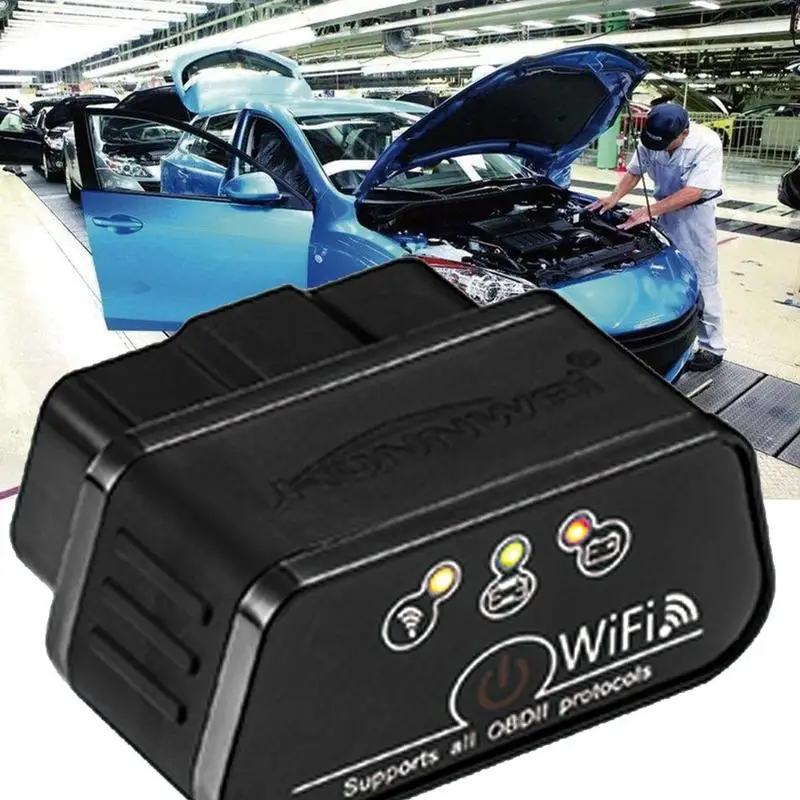 Elm327 Wi-Fi Obd2 сканер Elm 327 V2.1 OBD2 Icar 2 автоматический сканер кода для Android/pc/ios диагностический считыватель A6P3
