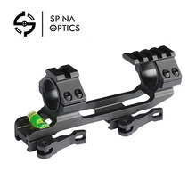 Оптика SPINA Новинка 30 мм/25,4 мм кольцо прицела QD Крепление база с пузырьковым уровнем Пикатинни пистолет аксессуар для охоты