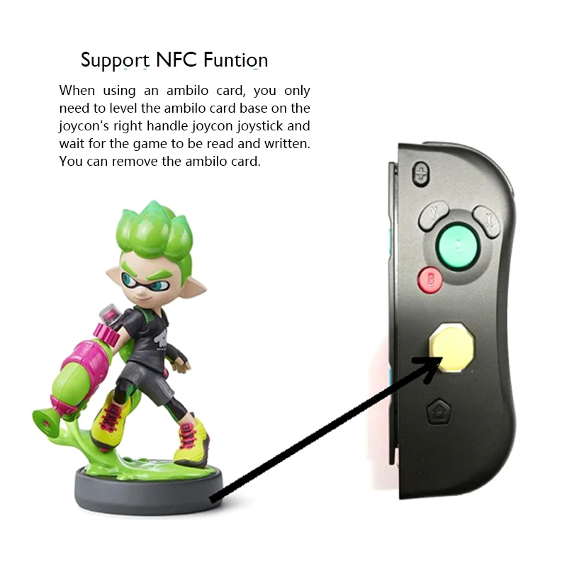 Joycon правый и левый контроллер с функцией NFC беспроводные геймпады Joycon для nintendo Switch аксессуары