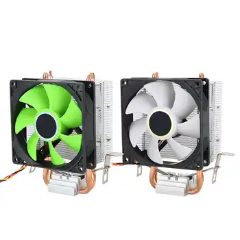 

CPU Fan 3-Pin Connector Computer Accessory Non-Light 2-Brass-Pipe for AMD 775 / 1155 / Intel Hot