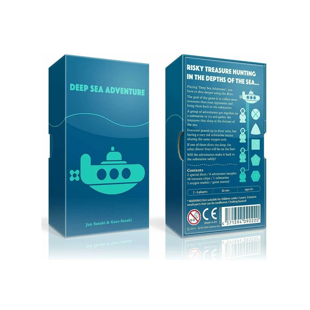 

Deep Sea Adventure Board Game Children Playing Card Game Funny Party Deck Game Gift Game Entertainment Family Games