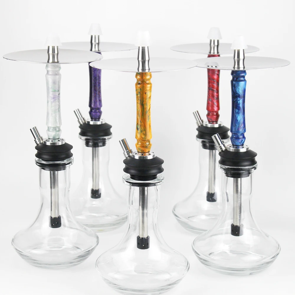 Многоцветный опциональный модный набор кальяна Moze Breeze Shisha Nargile Glass Chicha Cachimbas Smoke