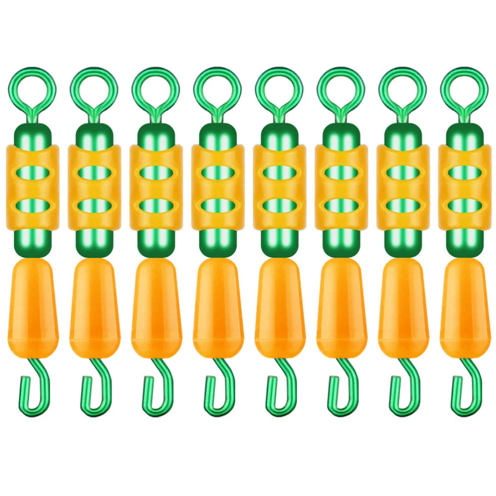 

8Pcs Bearing Swivel Safe Nice Chic Fine Fishing Swivel Tool Gift Lure Connector