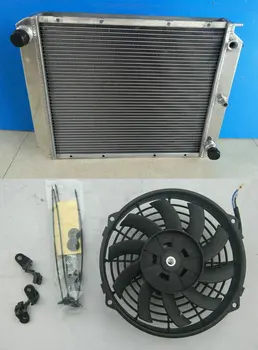 

40MM Radiator For Volvo 240 244 245 760 1979-1993 940 960 1990-1994 4Cyl 2.0/2.1/2.3L Turbo Petrol B230 DL/GLE MT & Shroud FAN