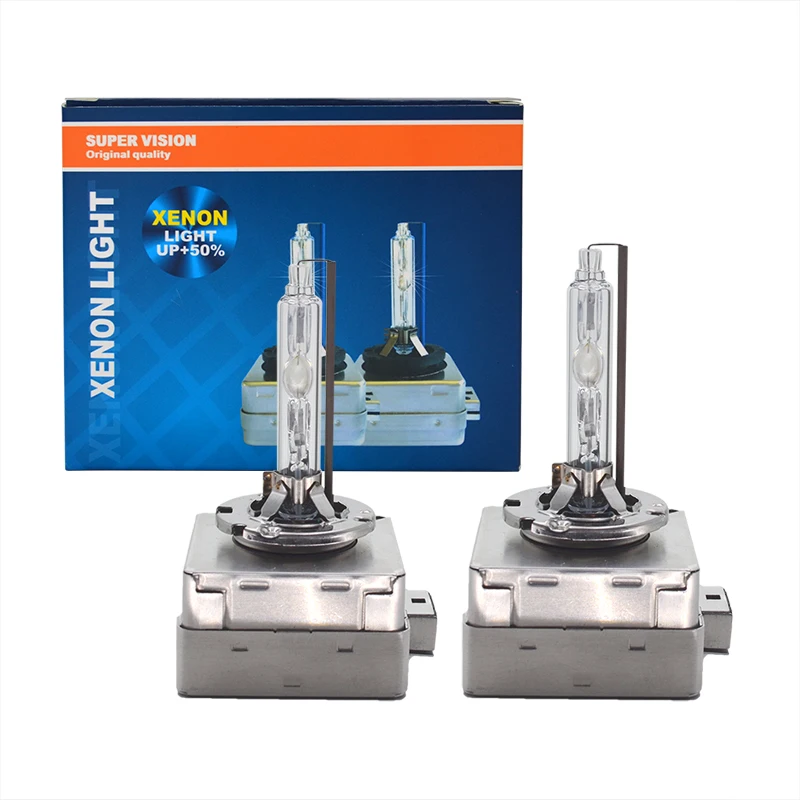 SKYJOYCE Original D1S Car Light Bulb Xenon 35W 55W D3S 6000K 4300K 8000K 5000K HID Replacement Auto Lamps With Metal Claw (3)