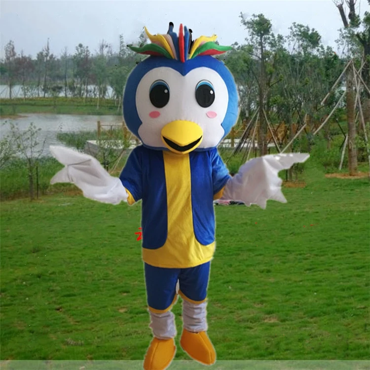 Colorful Crown Birds Cartoon Mascot Costumes For Sale Carnival Party Game  Cosplay Suit Outfit For Halloween Christmas Event Gift - Mascot - AliExpress