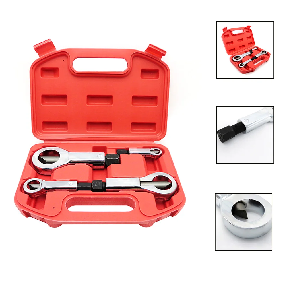  9-27mm Adjustable Nut Splitter Cracker Nut Remover Damaged Nuts Splitter Remover Rust Nut Manual Pr