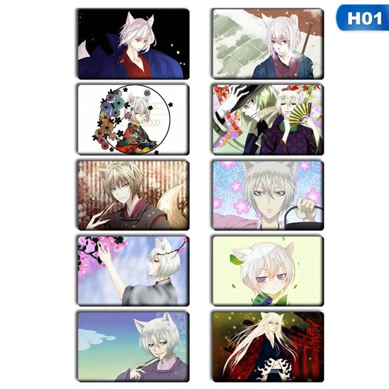 H01 10 шт./компл. Kamisama Hajimemashita Kiss аниме карты с кристаллами наклейки модный постер карты Канцелярский набор - Цвет: H01