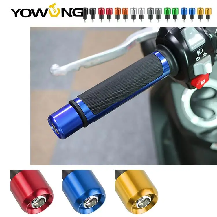 

For Honda Kawasaki Suzuki BMW Yamaha Ducati Buell Aprilia Benelli Handlebar Grips Caps handlebar Ends 22mm Motorcycl Accessories