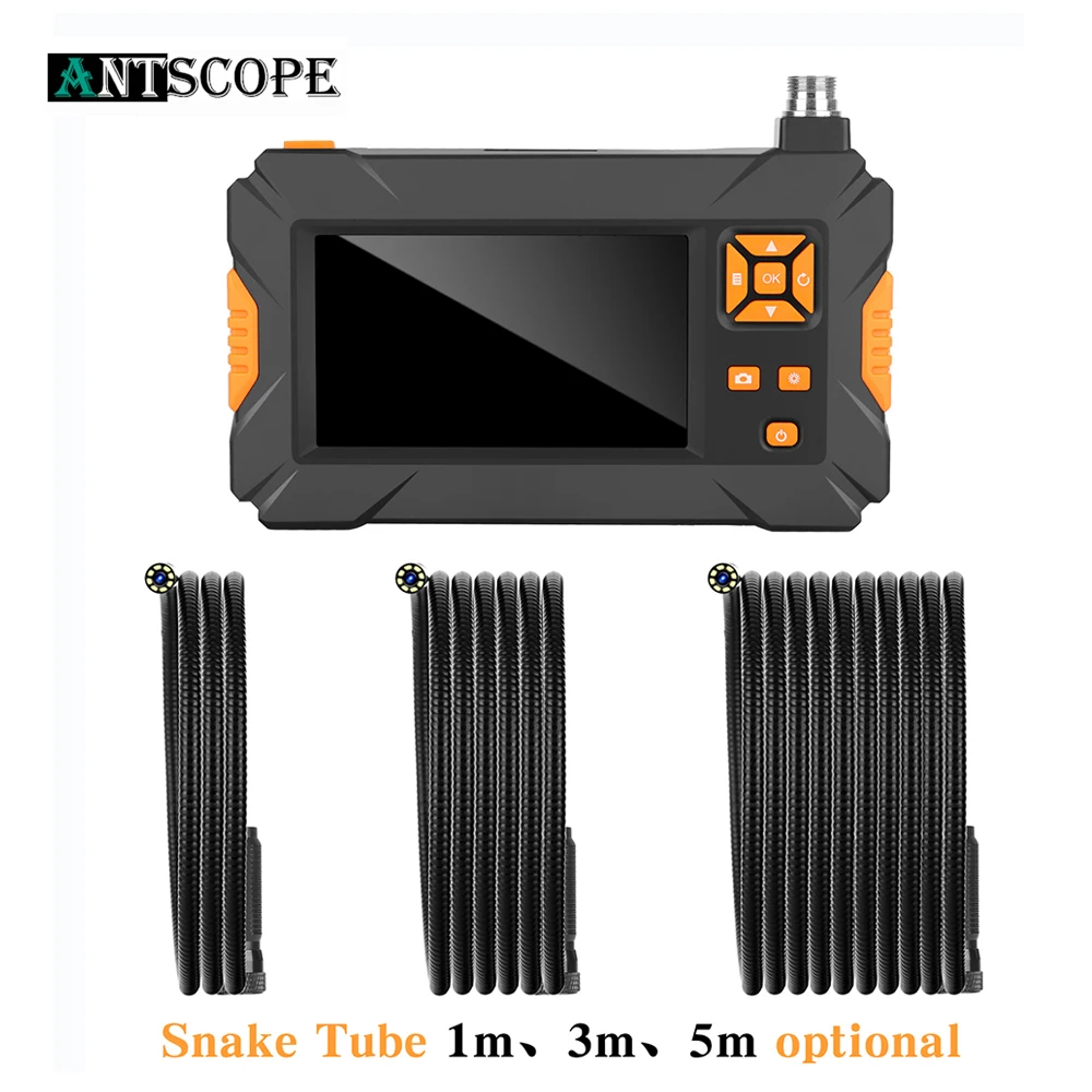 

Antscope P30 Industrial Endoscope Digital Borescope 1080P HD Video Waterproof Inspection Camera Profession 4.3inch LCD Camera35