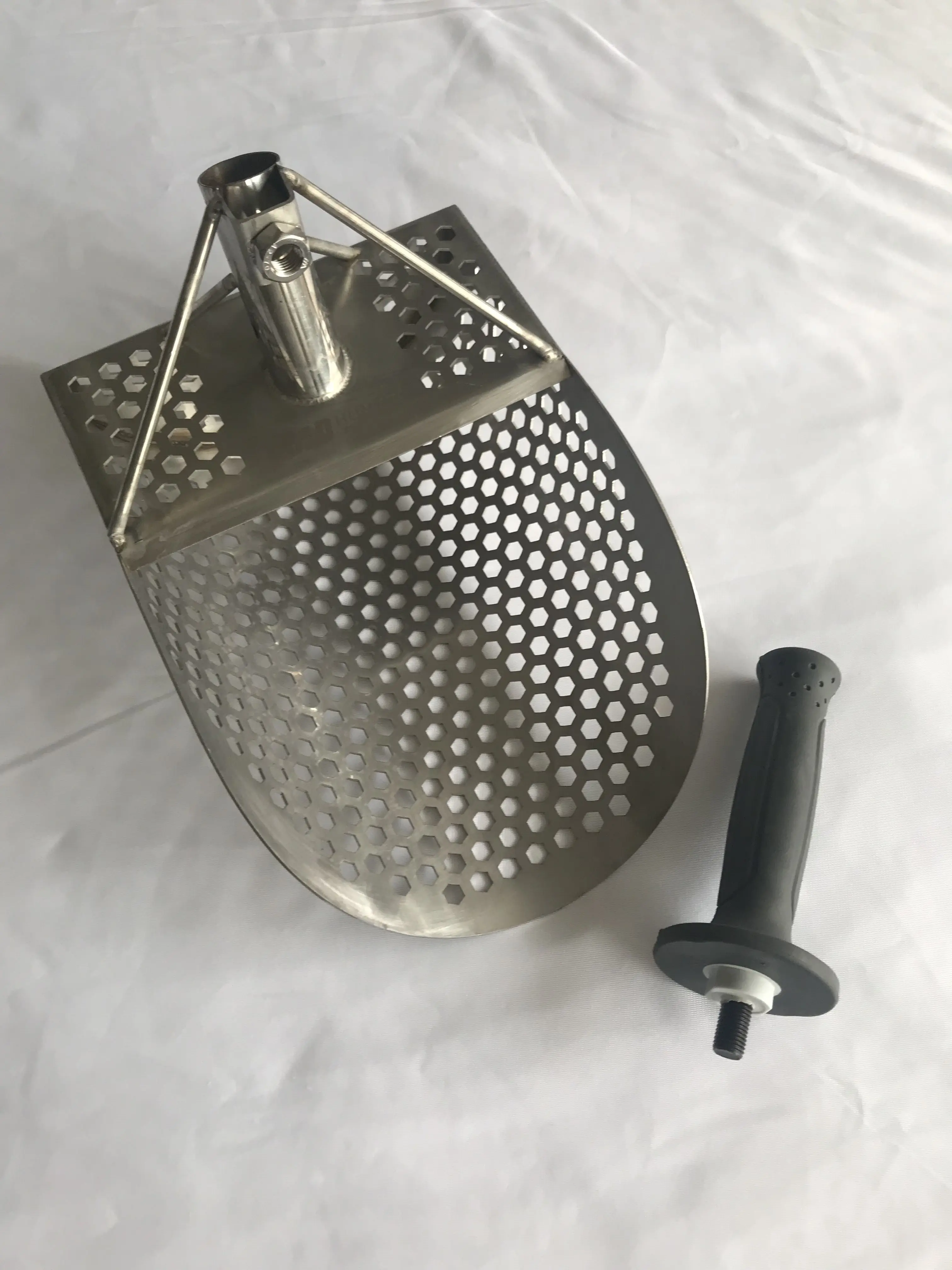 

Sand Scoop Metal Detector,Water Stainless Steel Tool,Beach Detecting Tool