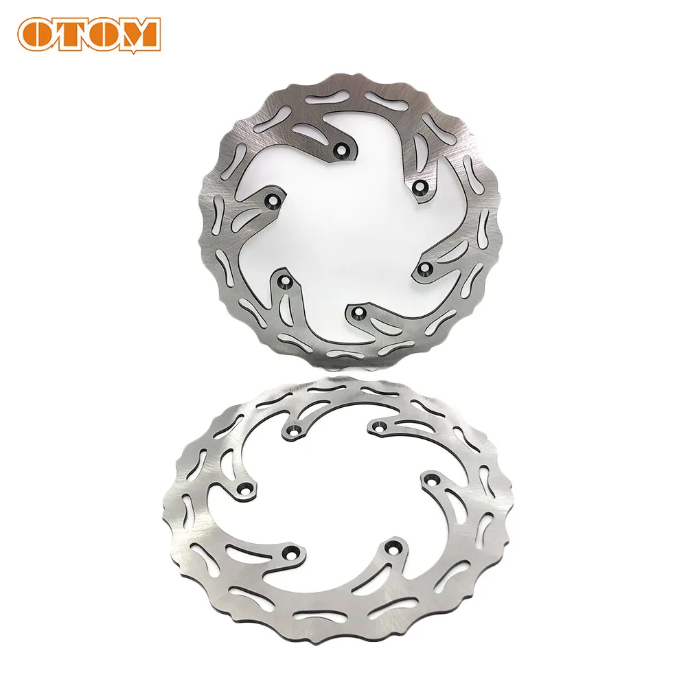 Motocross 250/245mm Front Rear Brake Disc 6 Holes Steel Rotors Set For YAMAHA YZ125 YZ250FX WR250F WR450F Motorcycle Accessories