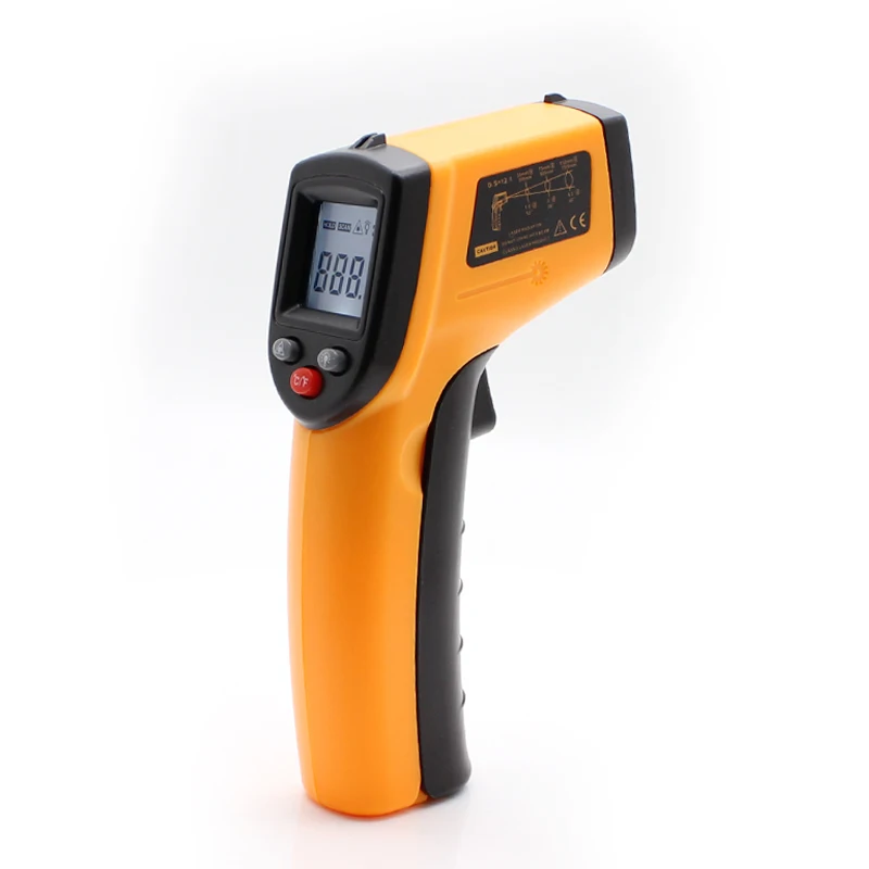 

Beyisi Digital Thermometer Infrared thermometer LCD digital Display Surroundings Temperature Tester Auto Car Repair Diagnostic T