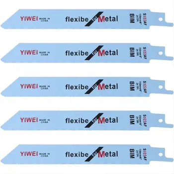 

6" 150mm Jigsaw Blade S922AF Bimetallic Saw Blades for Wood Metal Cutting Tool