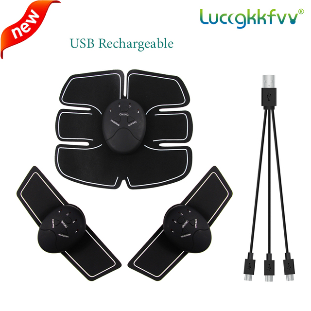 Muscle Stimulator EMS Wireless Buttocks Hip Trainer Abdominal ABS Stimulator Fitness Body Slimming Massager