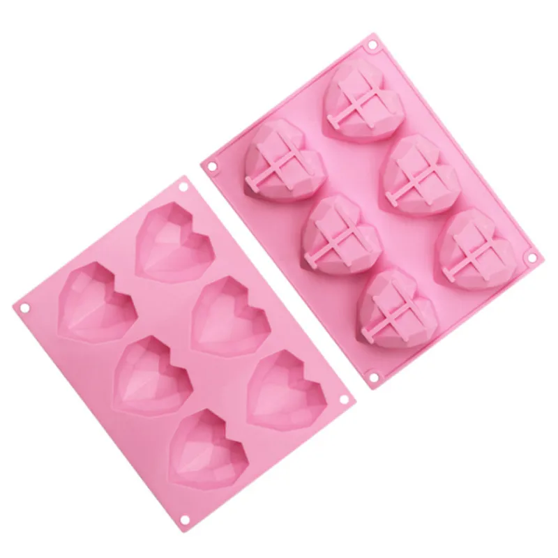 Dog Paw Heart Shape Halloween Chocolate Cake Mooncake Soap Silicone Mold DIY Fondant Decorating Baking Tool Mother's Day Gifts