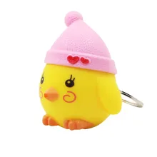 Модный флэш-светильник, милый мультяшный брелок с коровой, светодиодный светильник, звуковой брелок, детская игрушка, высокое качество, брелок для ключей, детская Подарочная игрушка# Y2