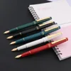 luxury quality Classic old section Twist pen cover spinning GOLDEN  EF WINGSUNG Fountain Pen Stationery Office Supplies ► Photo 3/6