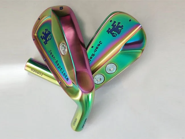 Jean Baptiste Утюги Aaron Jean Baptiste Golf кованые железные клюшки для гольфа 4-9Pw R/S гибкий вал с крышкой головы