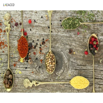

Laeacco Cereals Spoon Kitchen Floor Painting canvas wall art Decoration Posters Oil Painting Picture A Painting For The Wall