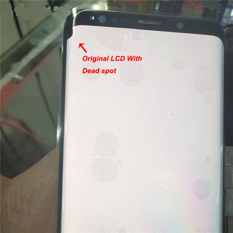 S9P one big Spot ЖК-дисплей Dead spot для samsung Galaxy S9+ G965F G965W сенсорный экран дигитайзер ЖК-дисплей без рамки для samsung G965 G965U lcd - Цвет: S9P one big Spot
