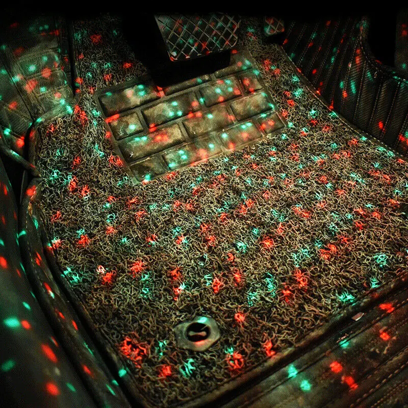Автомобильный USB светодиодный контроллер вспышки звездного света RGB музыкальный ритм сенсорный и звуковой контроль автомобильный плафон внутреннего освещения