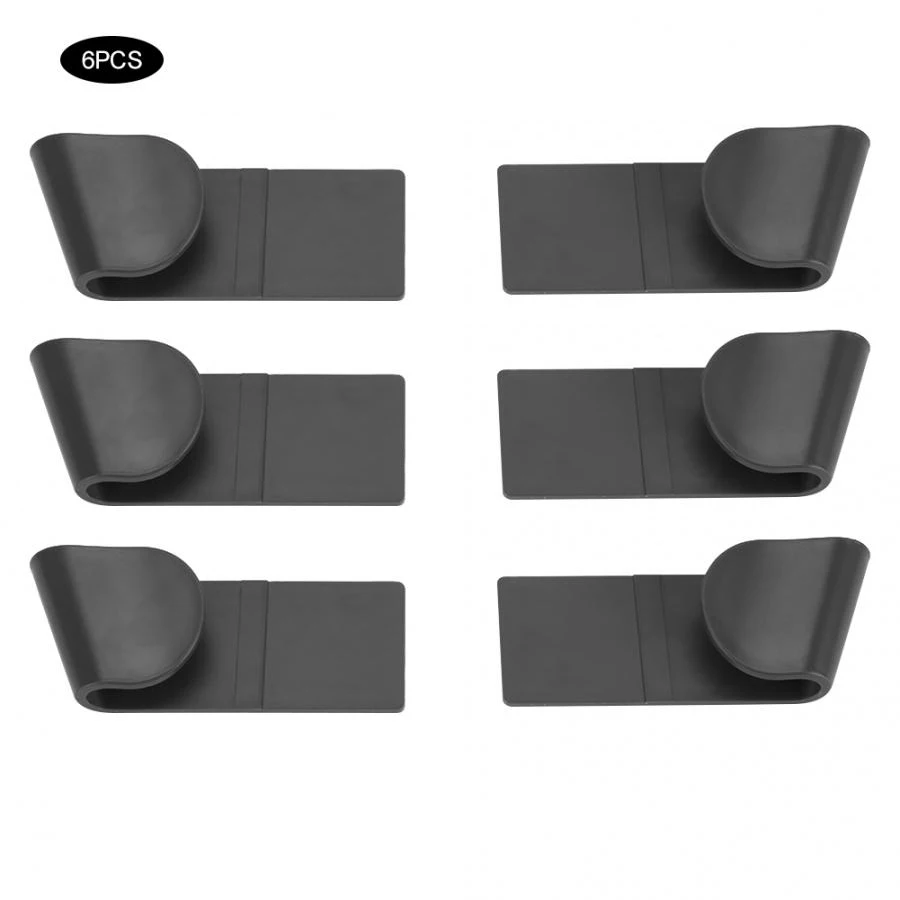 6Pcs Pot Rack Kitchen Storage Kitchenware Rack Spoon Rack Free Hole Wall Hanging Portable Cooking Storage Kitchen Tool|Racks & Holders| - AliExpress