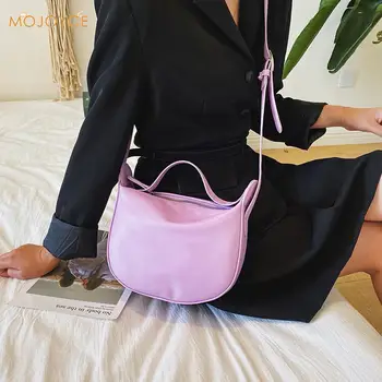 

Retro Casual Women Totes Shoulder Bags Female Leather Solid Color Chain Handbag Fashion Exquisite Shopping Bag