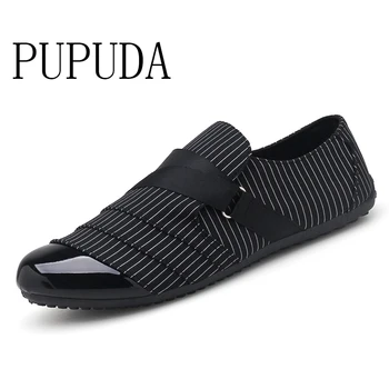 

PUPUDA casual Business shoes men fashion sneakers men driving shoes trend outdoor breathable Loafers 2020 new men casual shoes