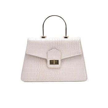 

bags for women 2020 Crocodile solid color simple PU leather women's handbag purses and handbags mochilas para mujer women bag