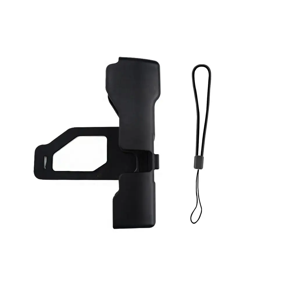 Карманный портативный чехол для хранения с пряжкой для OSMO Gimbal camera защитный чехол-слинг ремешок защитные аксессуары - Цвет: black