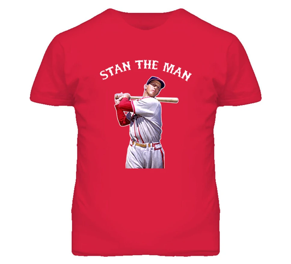 Baseball St Louis Stan The Man Musial T Shirt For Youth Middle Age The