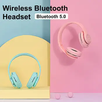 

Foldable Bluetooth Wireless Headphone Sport Super Bass Stereo Music Computer Games Headset with TF Card Socket