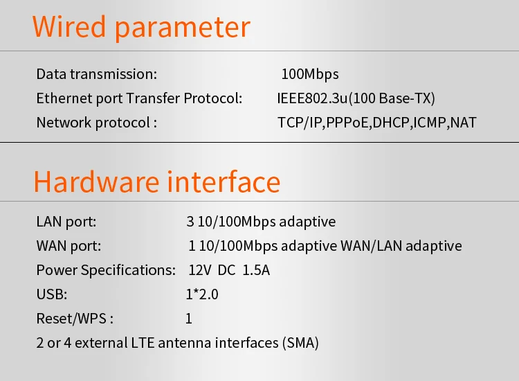 1200 Мбит/с 4G LTE CAT6 CPE маршрутизатор полный диапазон частот 4G LTE беспроводной роутер CPE двухдиапазонный 2,4 и 5,8G беспроводной FDD/TDD LTE sim-карта