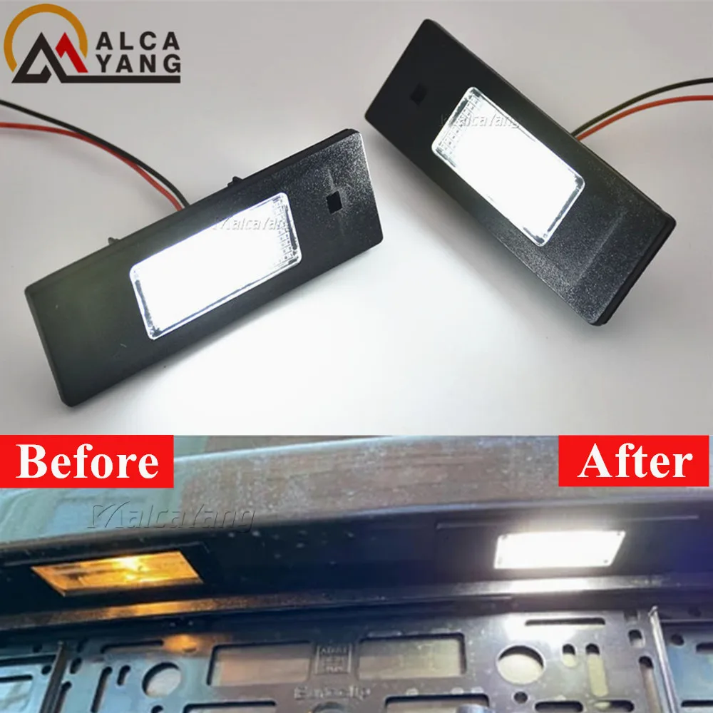 

2 шт. светильник Автомобильный светодиодный номерной знак для BMW Mini Cooper S Clubman R55