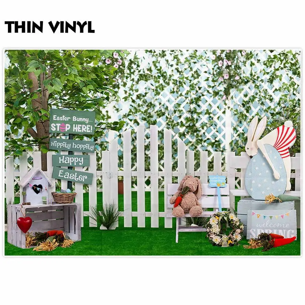 Funnytree backdrop photo spring tree Fence grass Nature landscape  photography photocall photo shoot photozone prop photophone