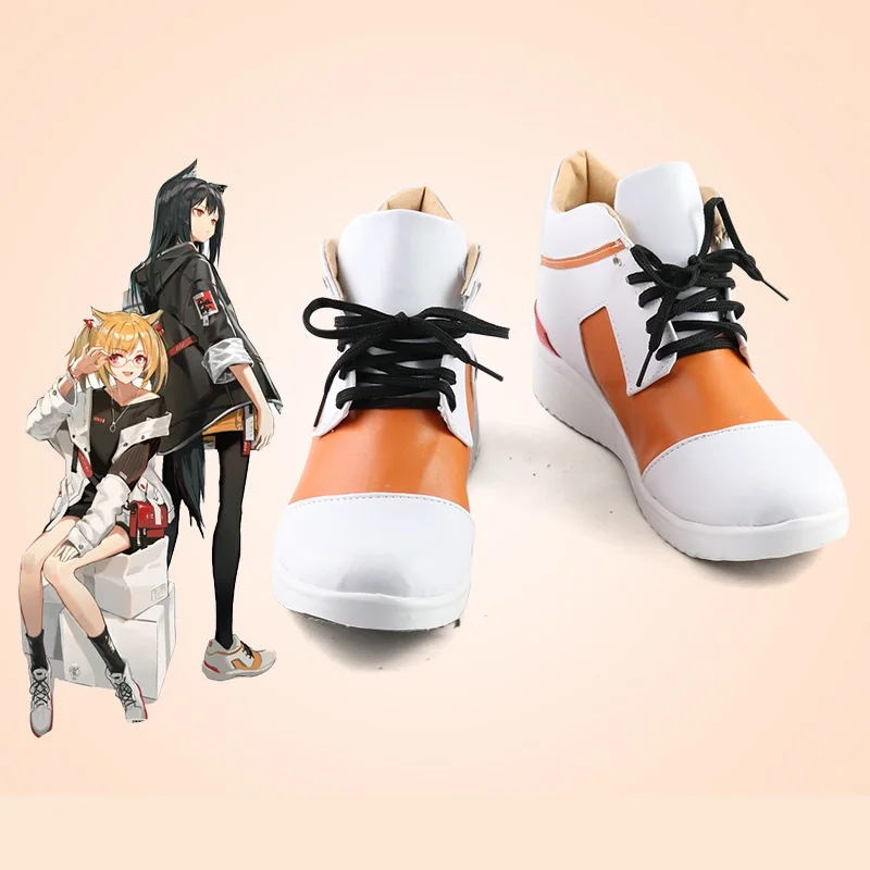 

Unisex Anime Cos Arknights Texas Cosplay Costumes Boots Custom Made