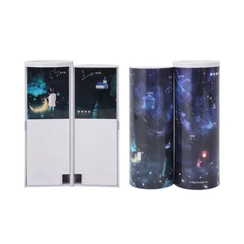 

Kawaii Pencil Case School Supplies Starry Sky Pencil Box For Boy And Girl Student Stationery Gift Multifunctional Pencilcase