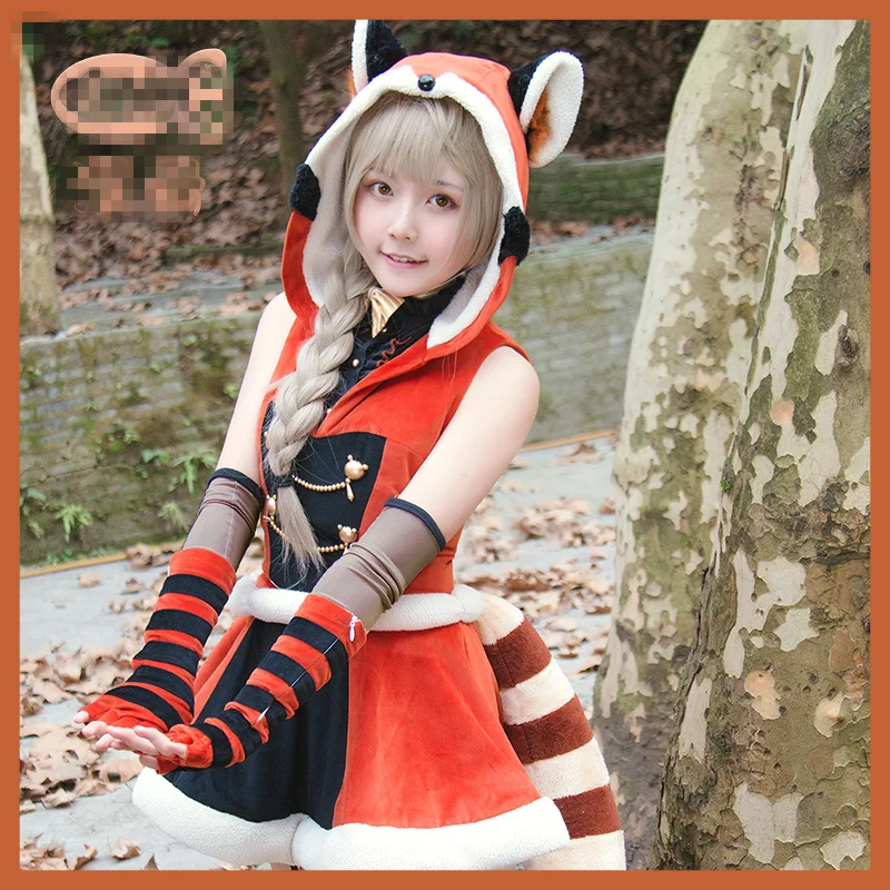 LoveLive! Школьный идол проект Minami Kotori Animal Awakening LL Fox Хэллоуин униформа для косплея F
