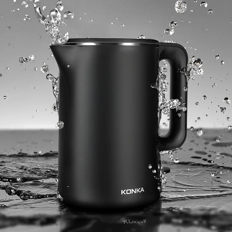 

1.8L Electric Kettle Household 304 Stainless Steel 1500W Fast Boiling Water Heater Electric Heating Kettle Water Boiler