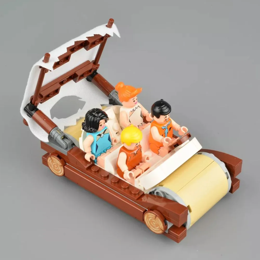 Новинка 838 шт 51001 Flintstones модель совместимая IdeasING 21316 строительные блоки кирпичи развивающие детские DIY Новые игрушки подарки