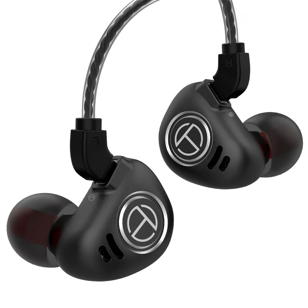 0,75 мм 2pin Сменные наушники для телефона android TRN V 90 EarHIFI 3,5 мм 10-блок кольцо железные наушники Сабвуфер проводной без микрофона