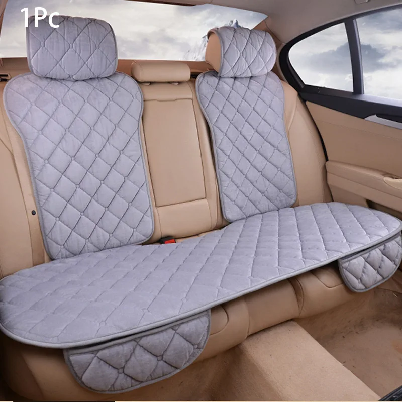 Car Seat Cover Universal Plush Non Slip Mat Cushion Chair Protector