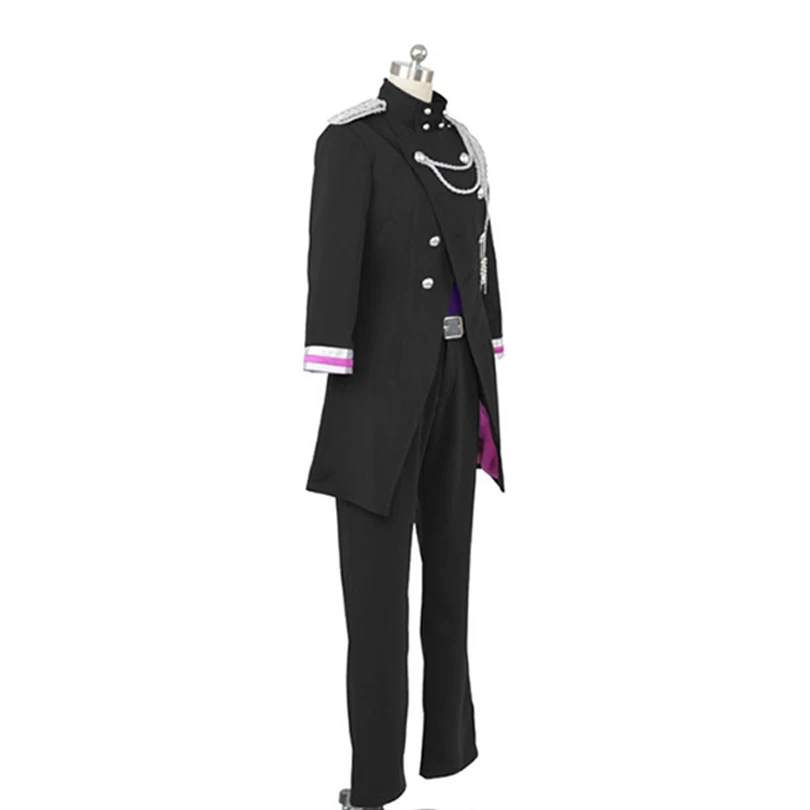 Uta no Prince sama Shining All Star CD2 Ai Mikaze Ranmaru Kurosaki Reiji Kotobuki Camus Senior черная униформа косплей костюм